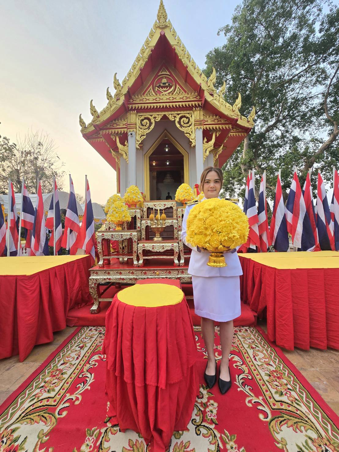 title - วันที่ 17 มกราคม 2569 นายวิทูล ปฏิรูปที่ดินจังหวัดปราจีนบุรี มอบหมายให้ ข้าราชการ  และเจ้าหน้าที่ ส.ป.ก.ปราจีนบุรี เข้าร่วมพิธี วางพานพุ่มถวายสักการะ พระบรมรูปพ่อขุนรามคําแหง เนื่องในวันพ่อขุนรามคําแหงมหาราช